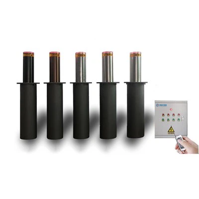 Stalowe słupki zabezpieczające